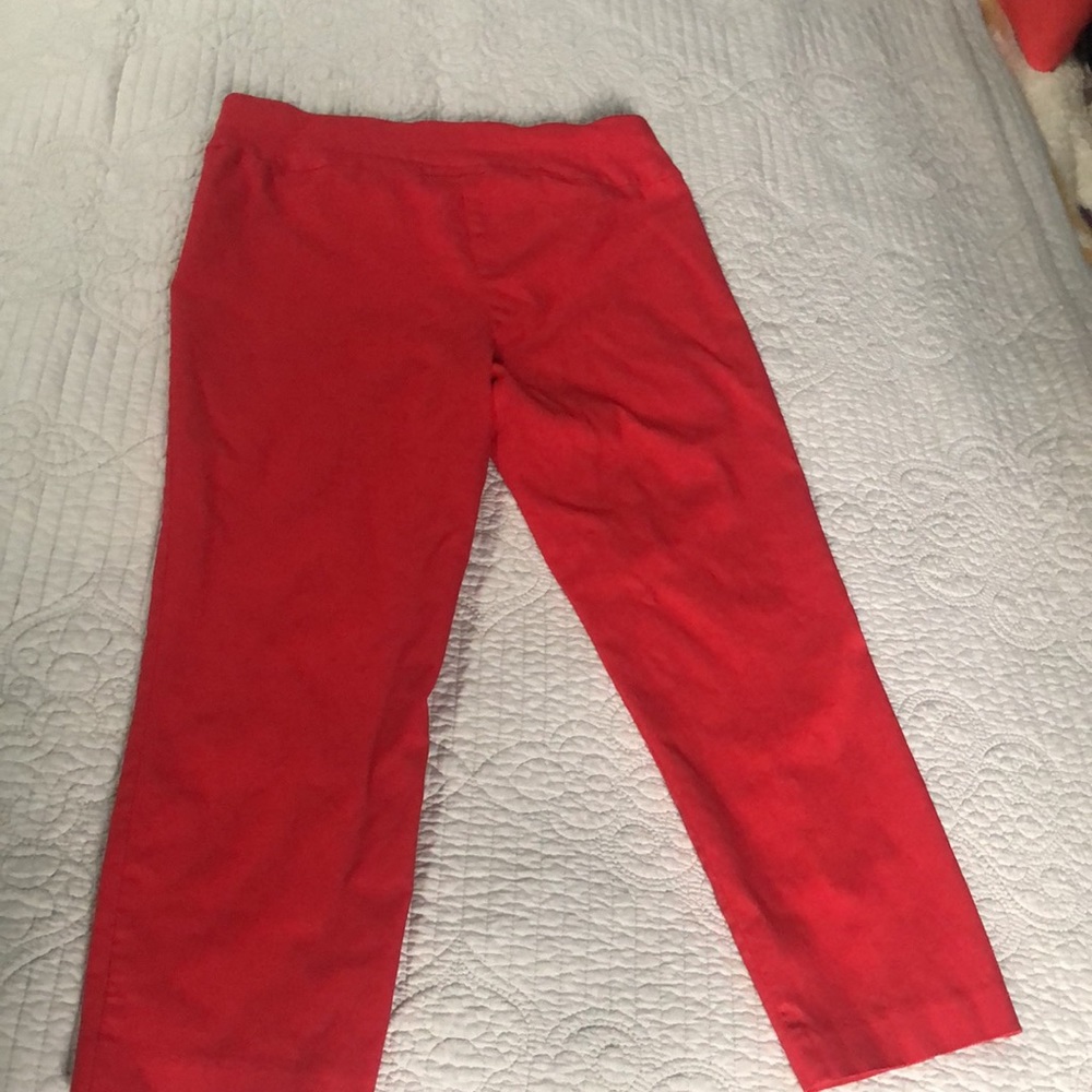 Cropped Pull on Pants